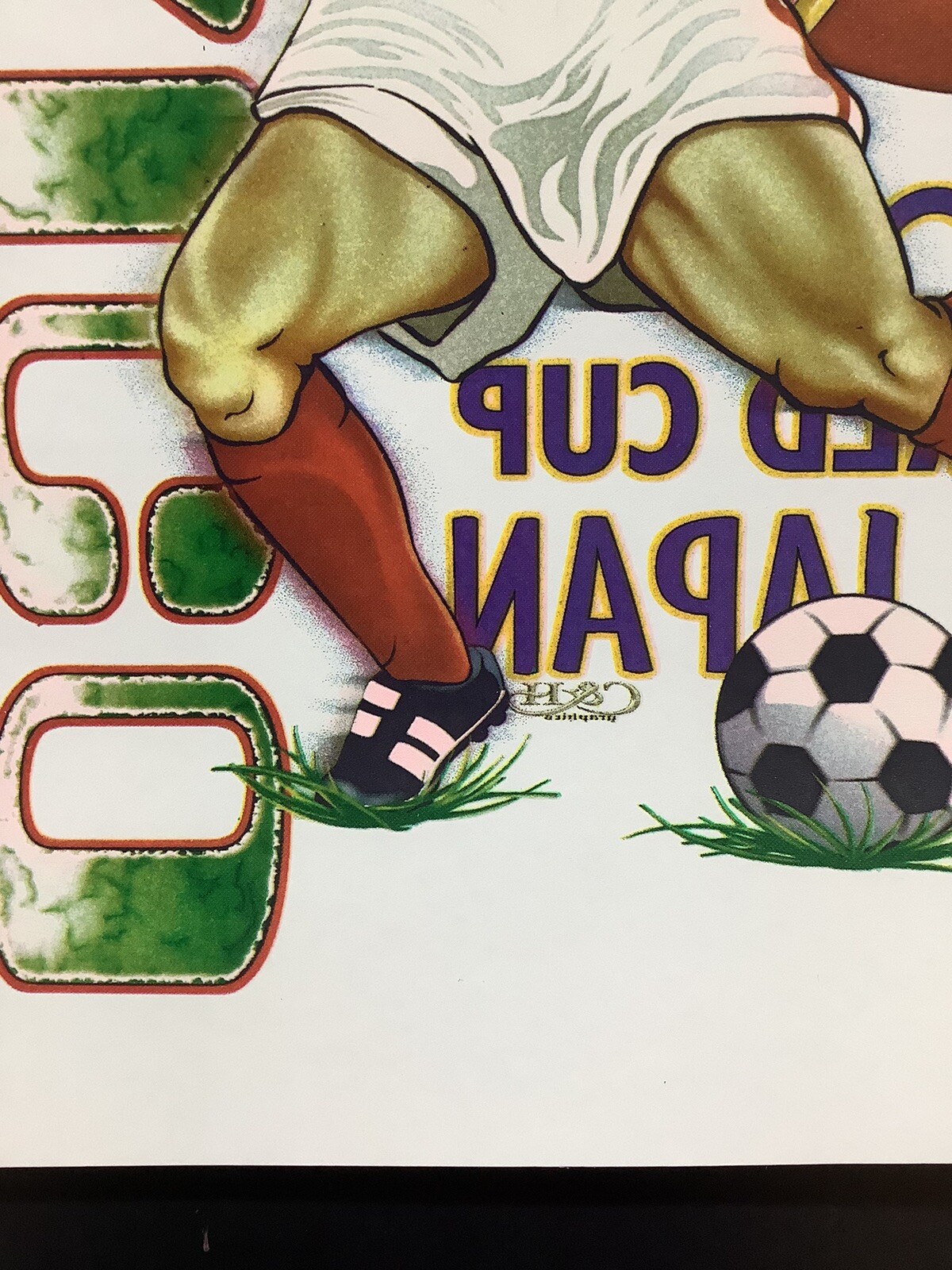 Vintage Iron-On Heat Transfer “FIFA World Cup” Mexico Soccer Football Futball