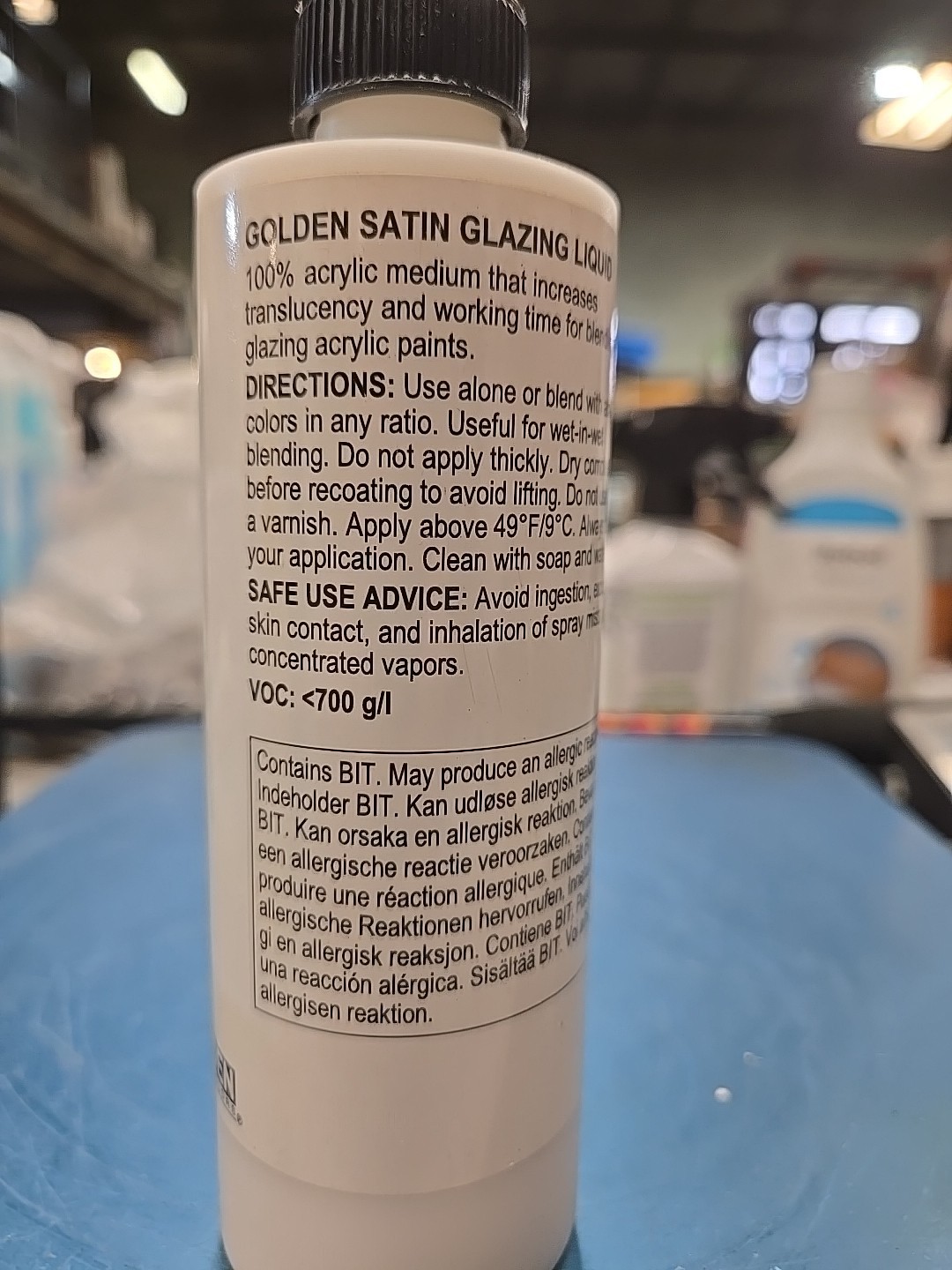 Golden Mediums Acrylic Satin Glazing By Liquid Golden Artist Colors Inc. – NEW