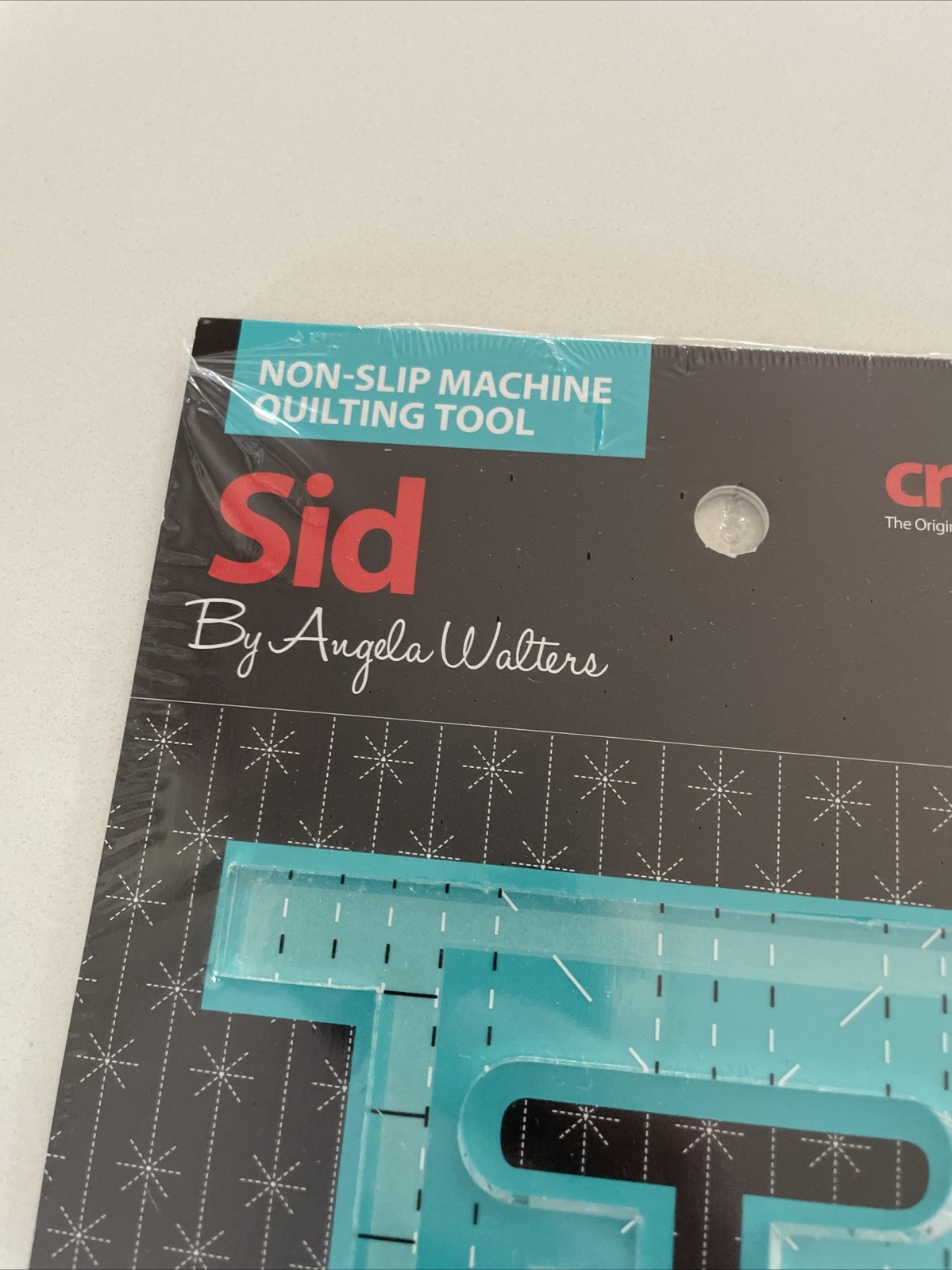 Genuine Creative Grids Non-Slip Machine Quilting Tool – Sid By Angela Walters