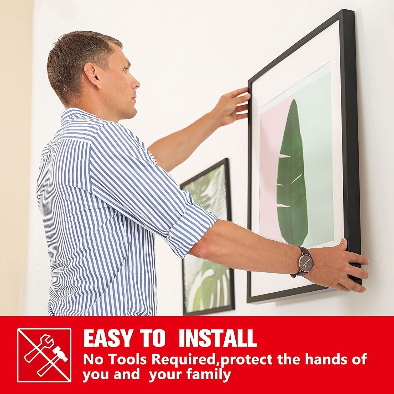 Versatile Waterproof Double Sided Tape 33FT, Strong Adhesive for Indoor/Outdoor