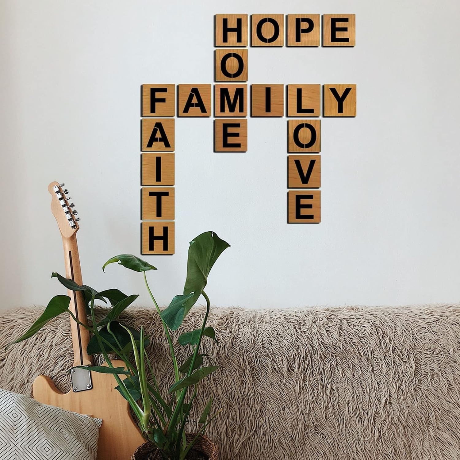 Eco-Friendly 11-Inch Alphabet & Number Stencil Set for Versatile Crafts