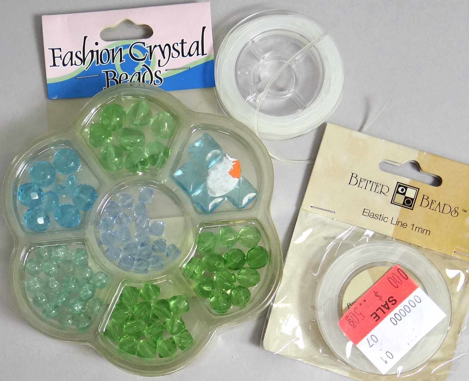 Jewelry Crafting Lot Glass Seed Beads Thread Wire 2 lbs Finished Partial Pieces