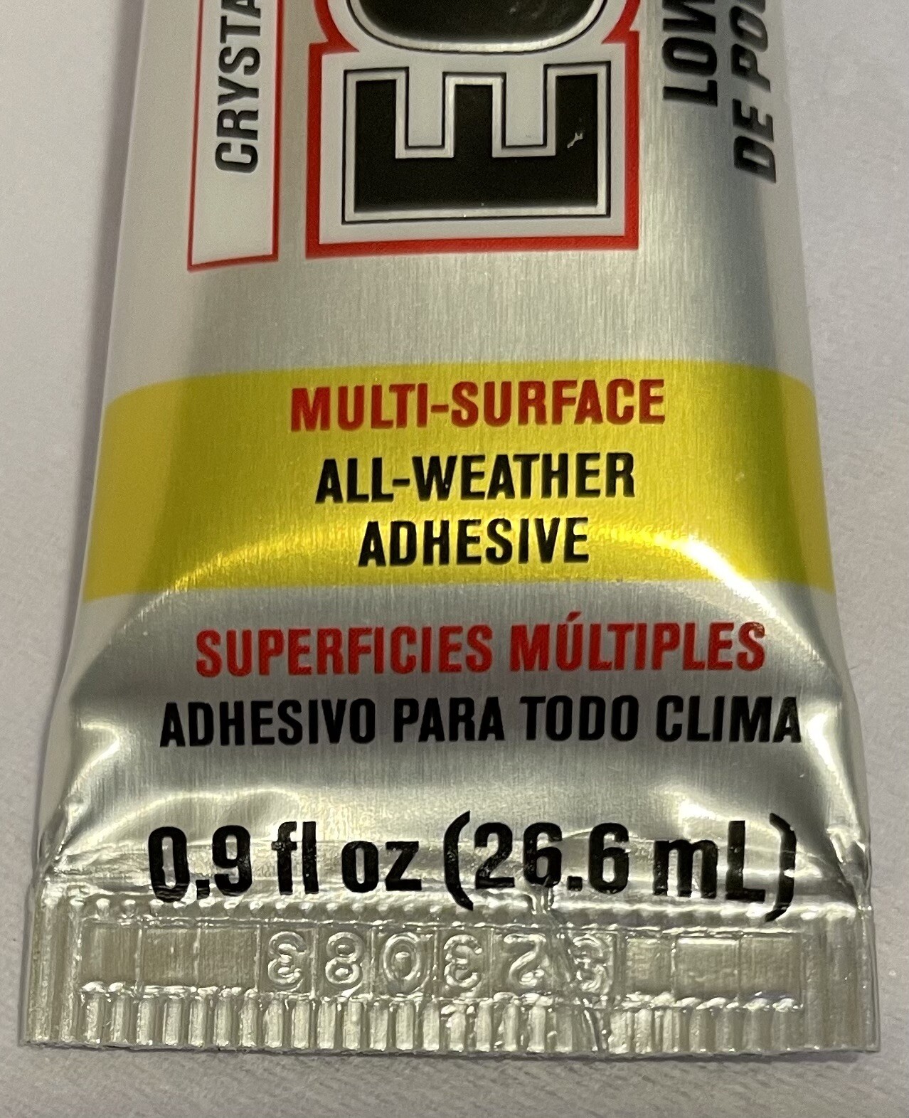 Eclectic Products Inc. E6000 Plus Multi-Purpose Clear Glue, Waterproof 6 Tubes