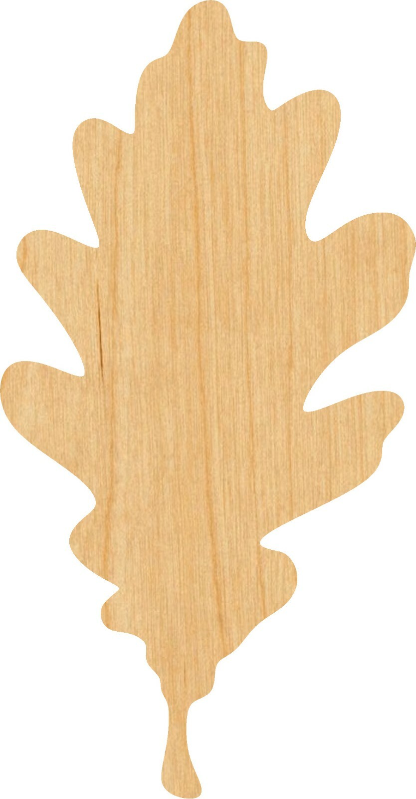 Oak Leaf 2 Laser Cut Out Wood Shape Craft Supply – Woodcraft Cutout