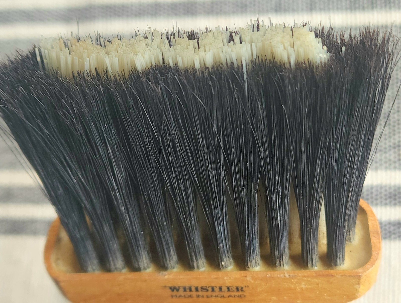 Vintage Whistler Brush Badger Hair Faux Finishes Dusting Brush New Old Stock