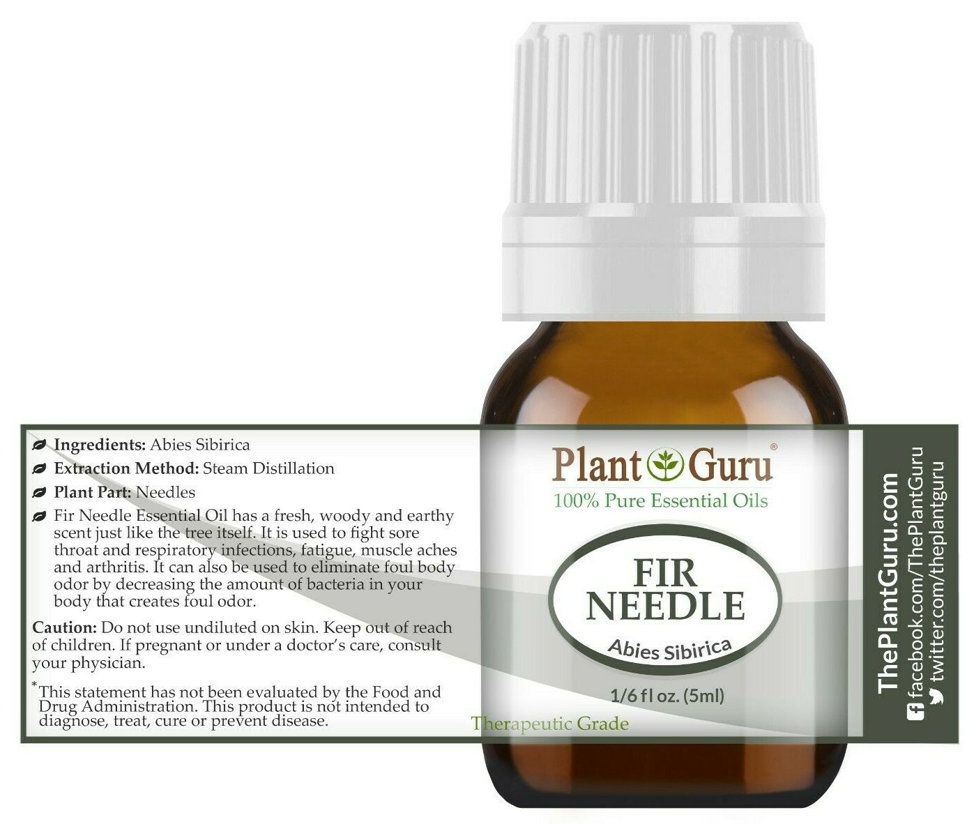 Earth & Wood Essential Oil Set 6 – 5 ml. 100% Pure Natural Therapeutic Grade Lot