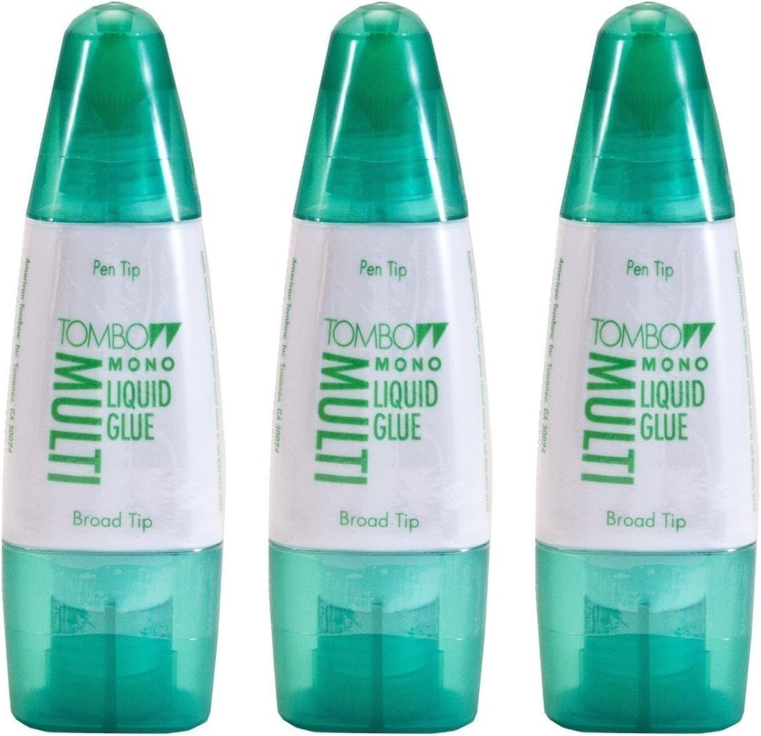 Mono Multi Liquid Glue 3 Pack – Clear, Low Viscosity, Dries Clear