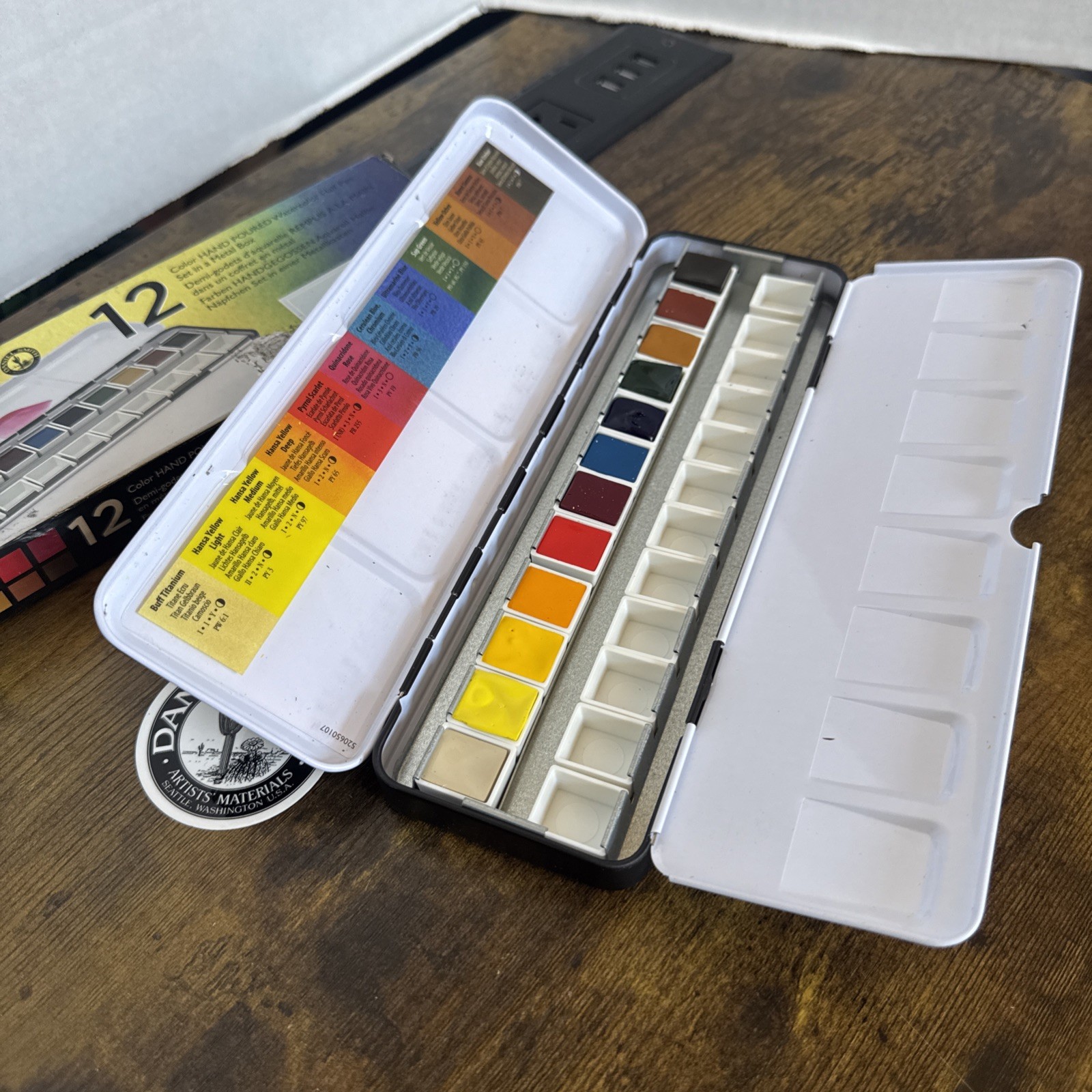 Daniel Smith Extra Fine Watercolors Set, 12ct