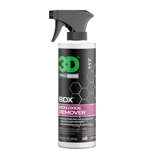 BDX Iron Remover – Fast Acting Fallout & Brake Dust 16 Fl Oz (Pack of 1)