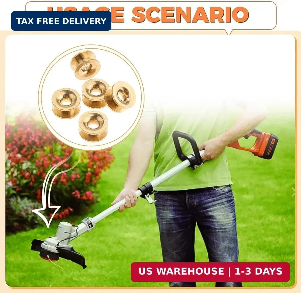 5Pcs Universal Grass Trimmer Head Eyelets for Troy-Bilt, Craftsman & More
