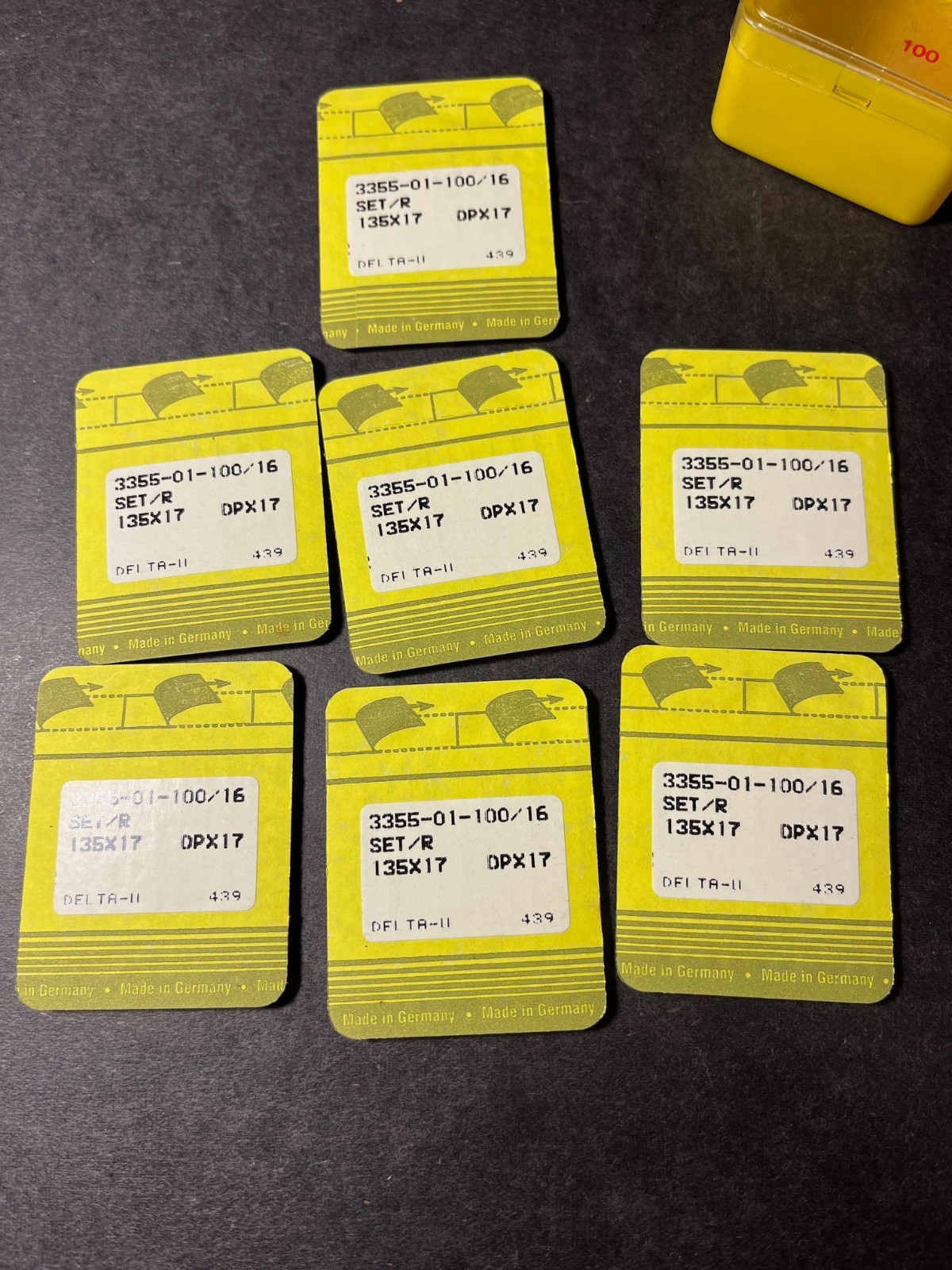 (10)-Genuine Singer Needles 135×17 DPx17 Size 100/16*Delta-II 439*