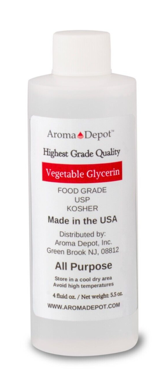 4 oz Vegetable Glycerin Non GMO 99.9% USP Kosher Pure VG Food Grade USP
