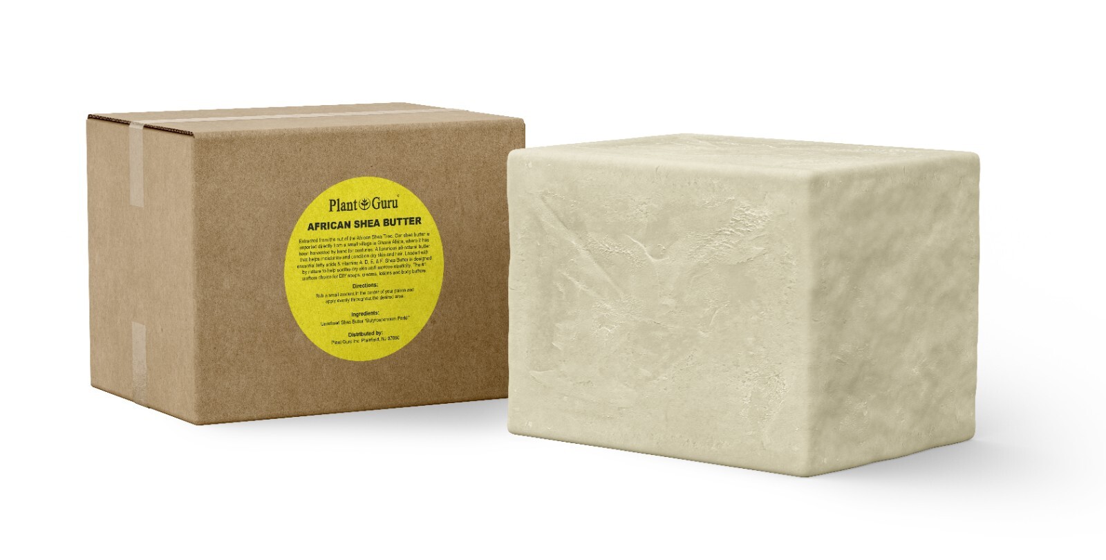 Raw African Shea Butter 16 oz. 100% Pure Organic Natural Unrefined From Ghana