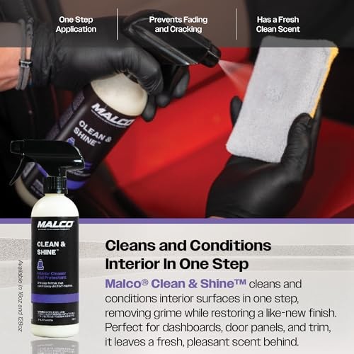 Clean and Shine Interior Car Cleaner and Dressing – Best 16 Fl Oz (Pack of 1)
