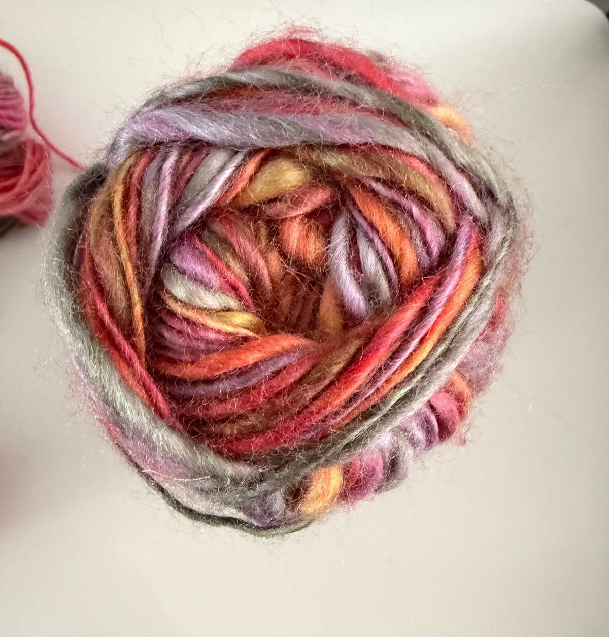 Red Heart Boutique Unforgettable Yarn Winery Tidal Cappuccino Sunrise multi skei