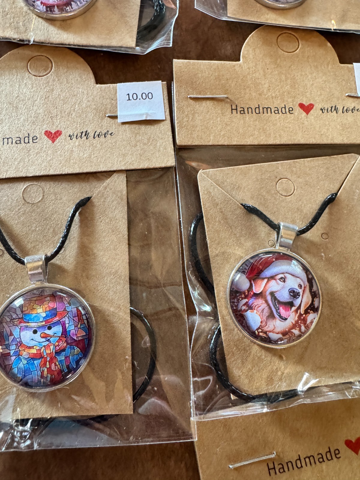 161 Pieces of Handcrafted Christmas Jewelry – Boutique Inventory