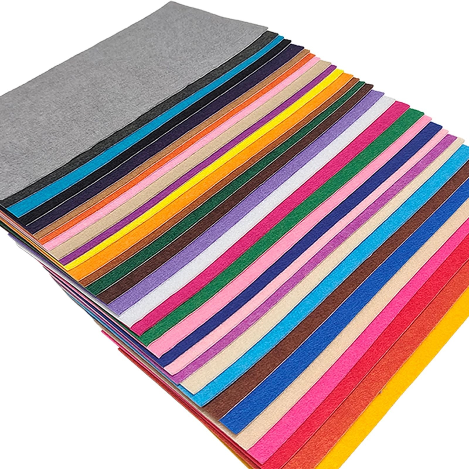 Jtnohx Self Adhesive Felt Sheets, Adhesive Backed Felt, 33 Pcs 4″ x 8″ Stiff …