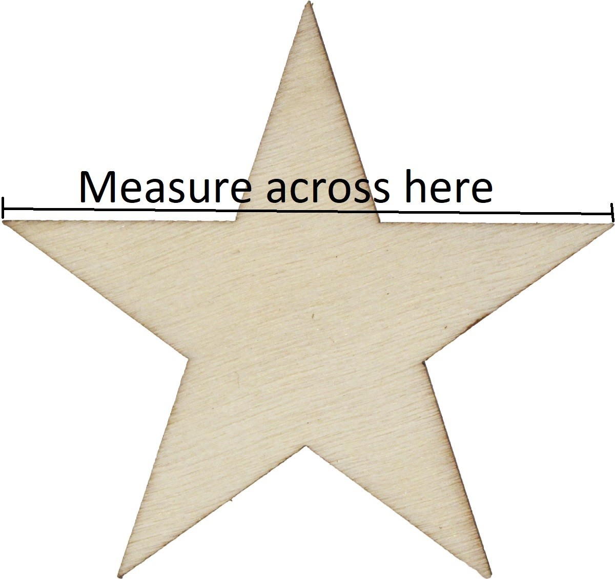 Wood Star Wooden Stars