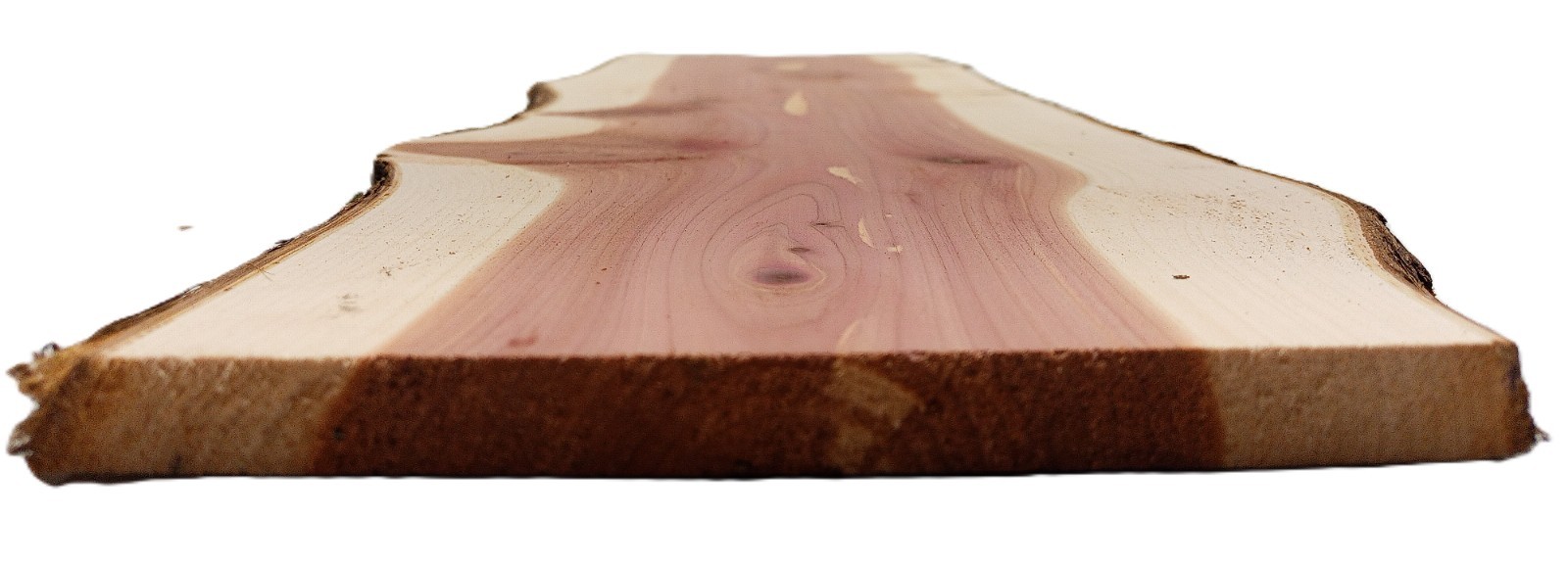 RED AROMATIC CEDAR Milled Live Edge SLABs 1/2in Thick 15 Pounds Ships Free!