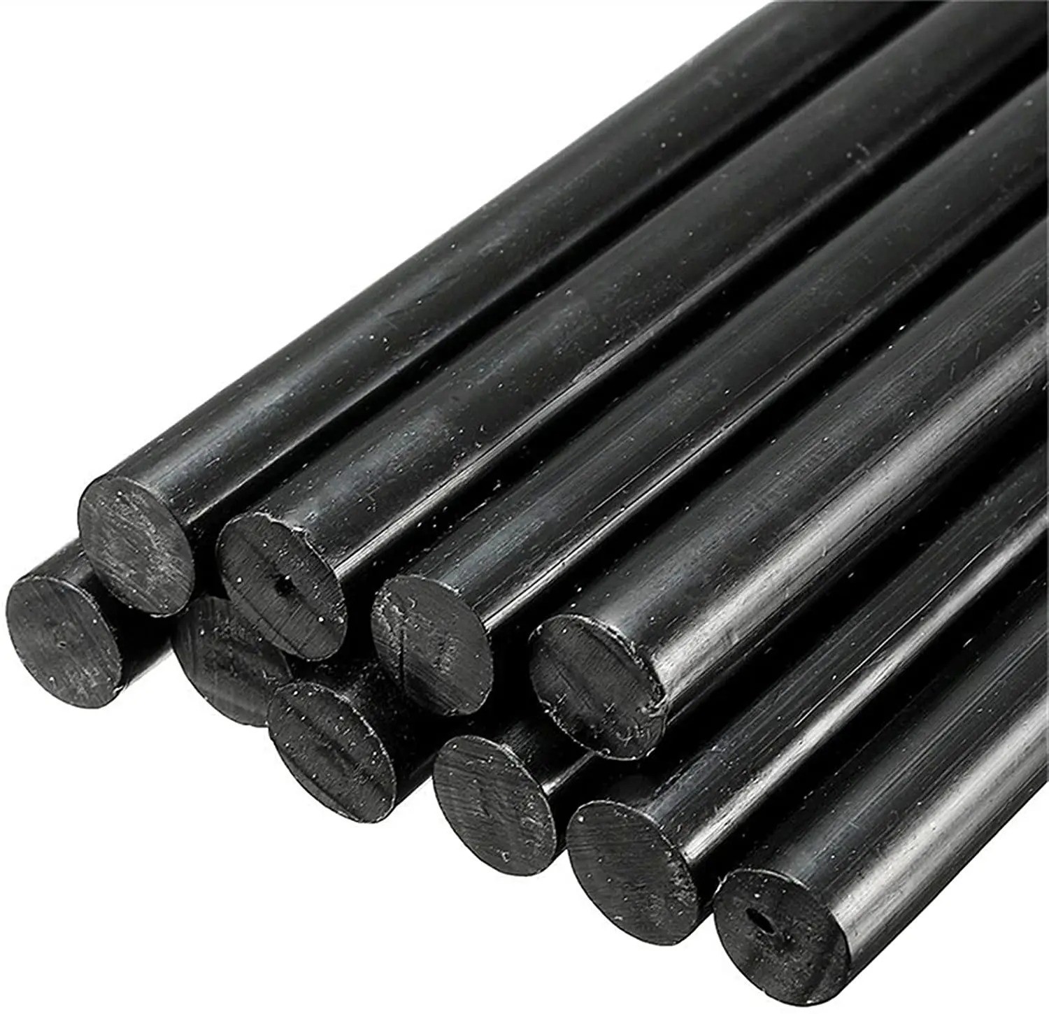 10pcs 7mm Black Hot melt Gun Glue Adhesive Sticks for Glue Gun Repair Tool