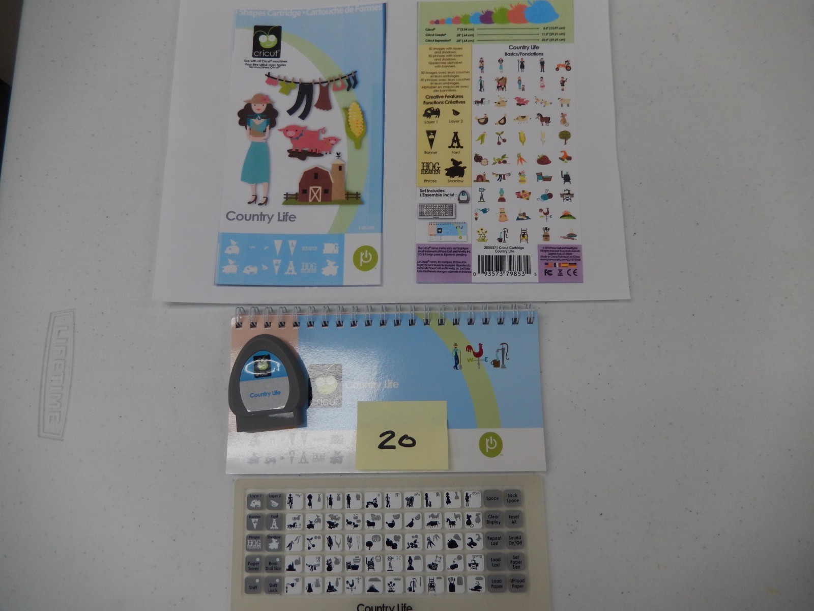 Cricut Cartridge, Overlay and Book YOU PICK Title Link Status Unknown (See Desc)