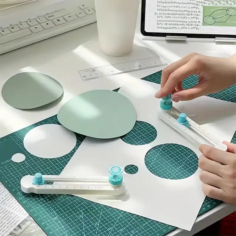 Circle Cutter, Round Cutting Cutter Cards Cutters Circular Paper Cutter Trimmer