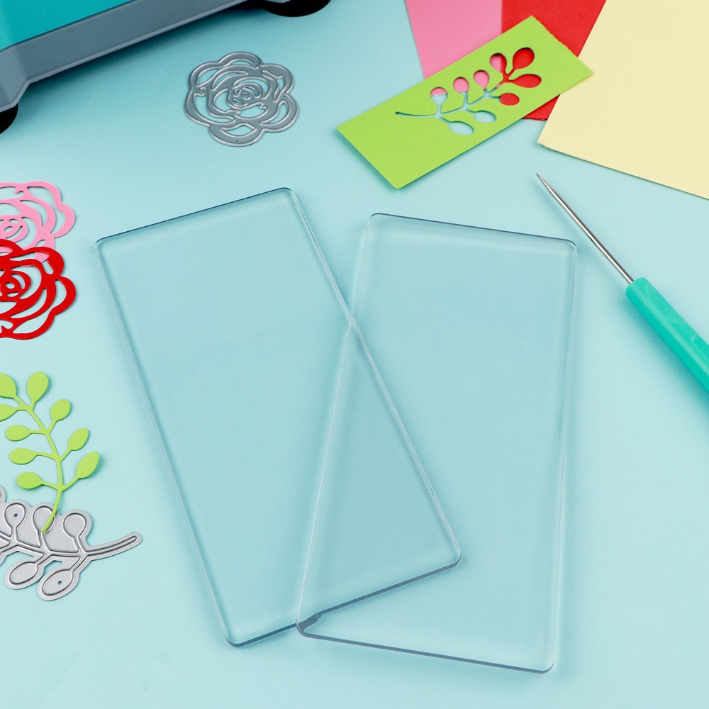Clear Polycarbonate Plastic Mini Cutting Plates For Die Cutting Machine