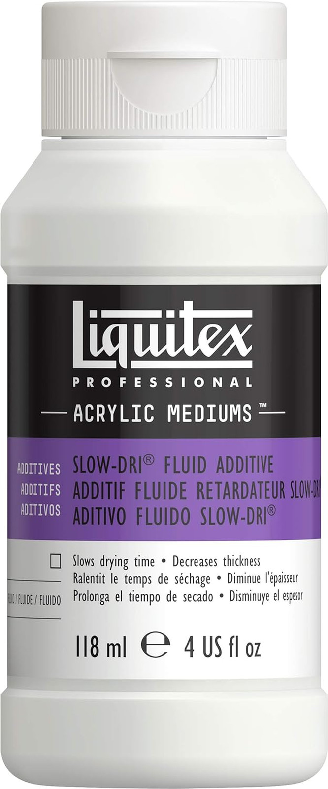 Professional Effects Medium, 118Ml (4-Oz), Slow-Dri Fluid Retarder