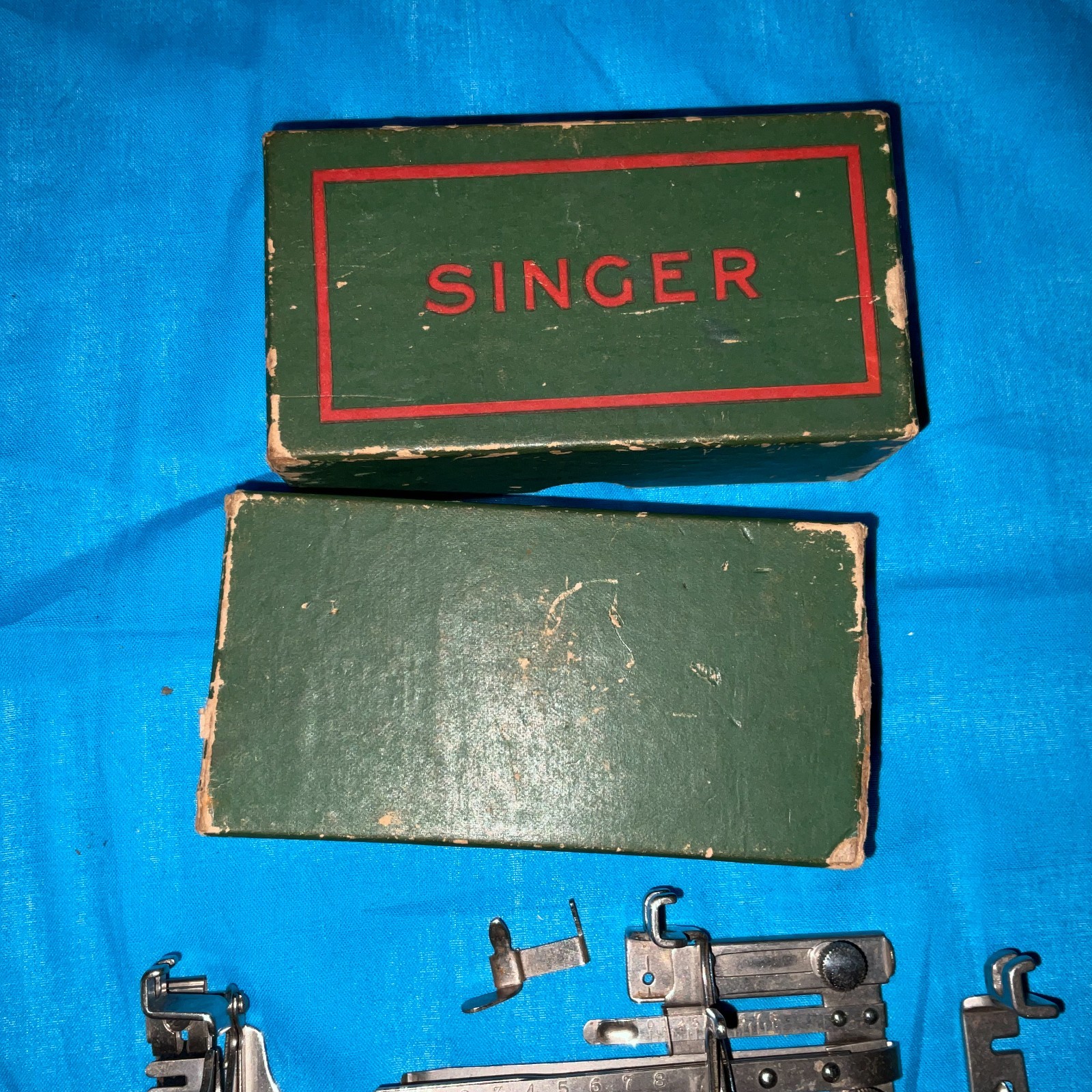 Singer Low Shank Attachments Genuine OEM USA As Found