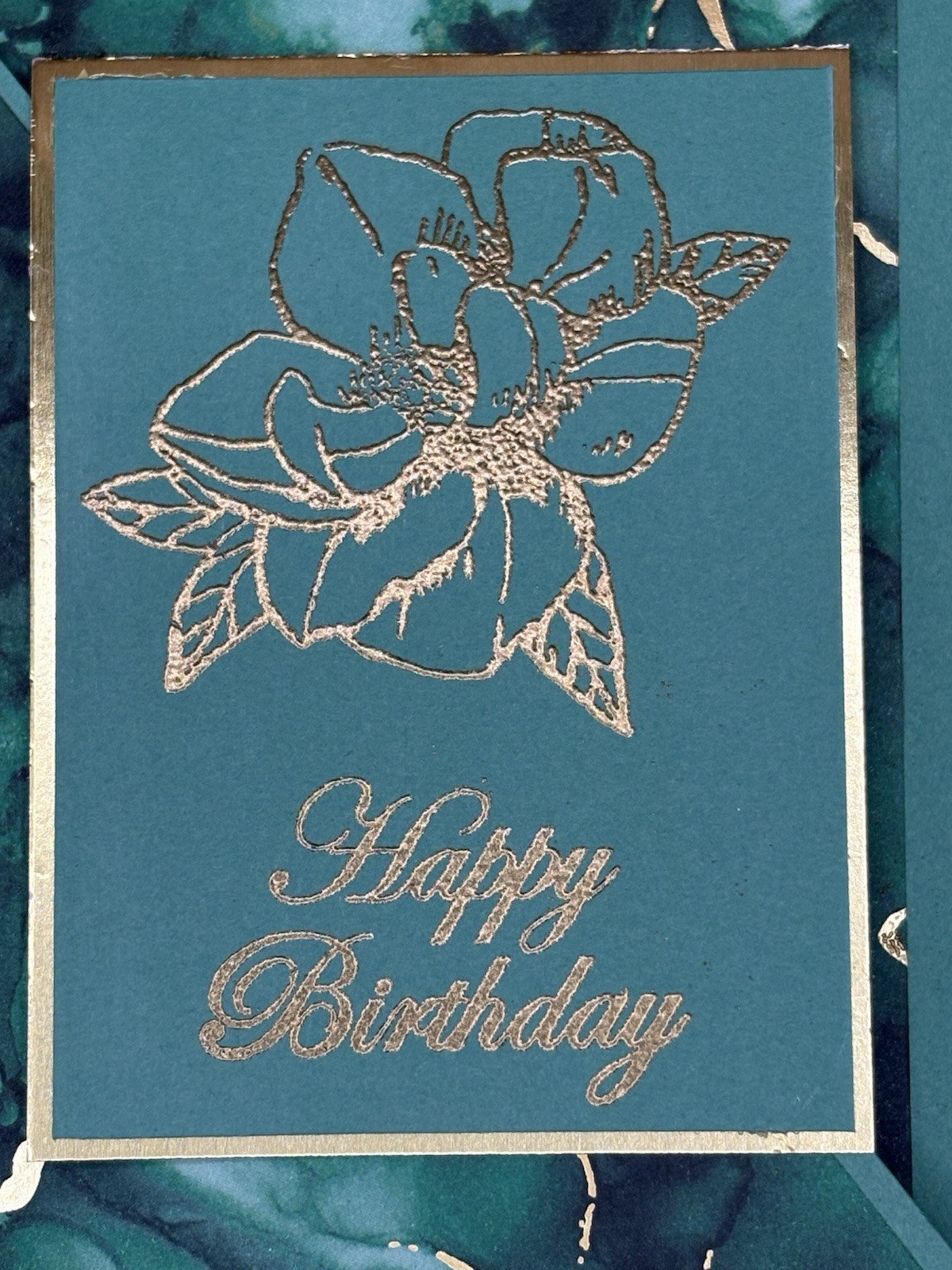 Stampin’Up! Feminine Special Fold Happy Birthday Card