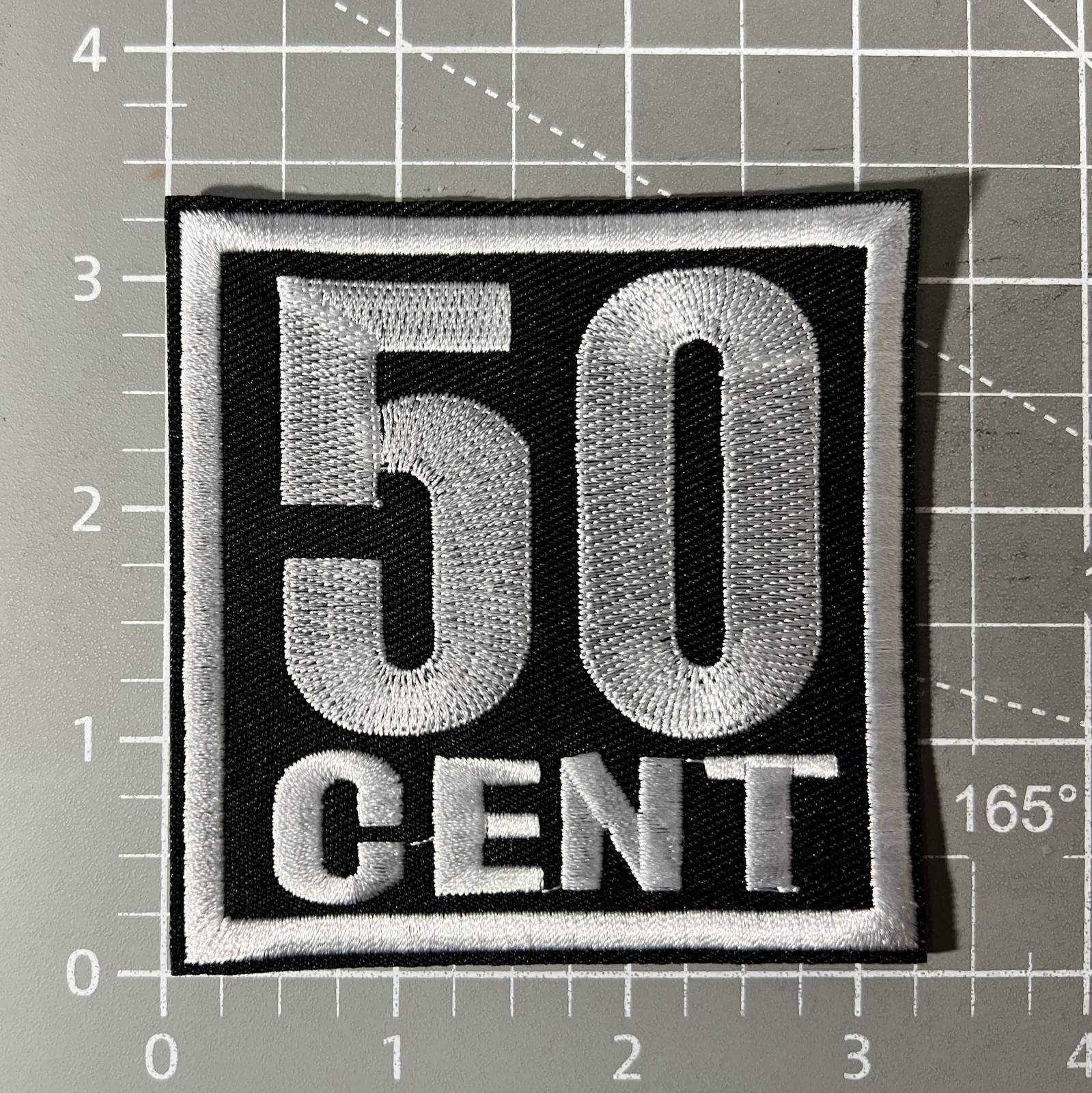 50 Cent Patch G Unit East Coast Hip Hop Rap Music Embroidered Iron On 3.25×3.25″