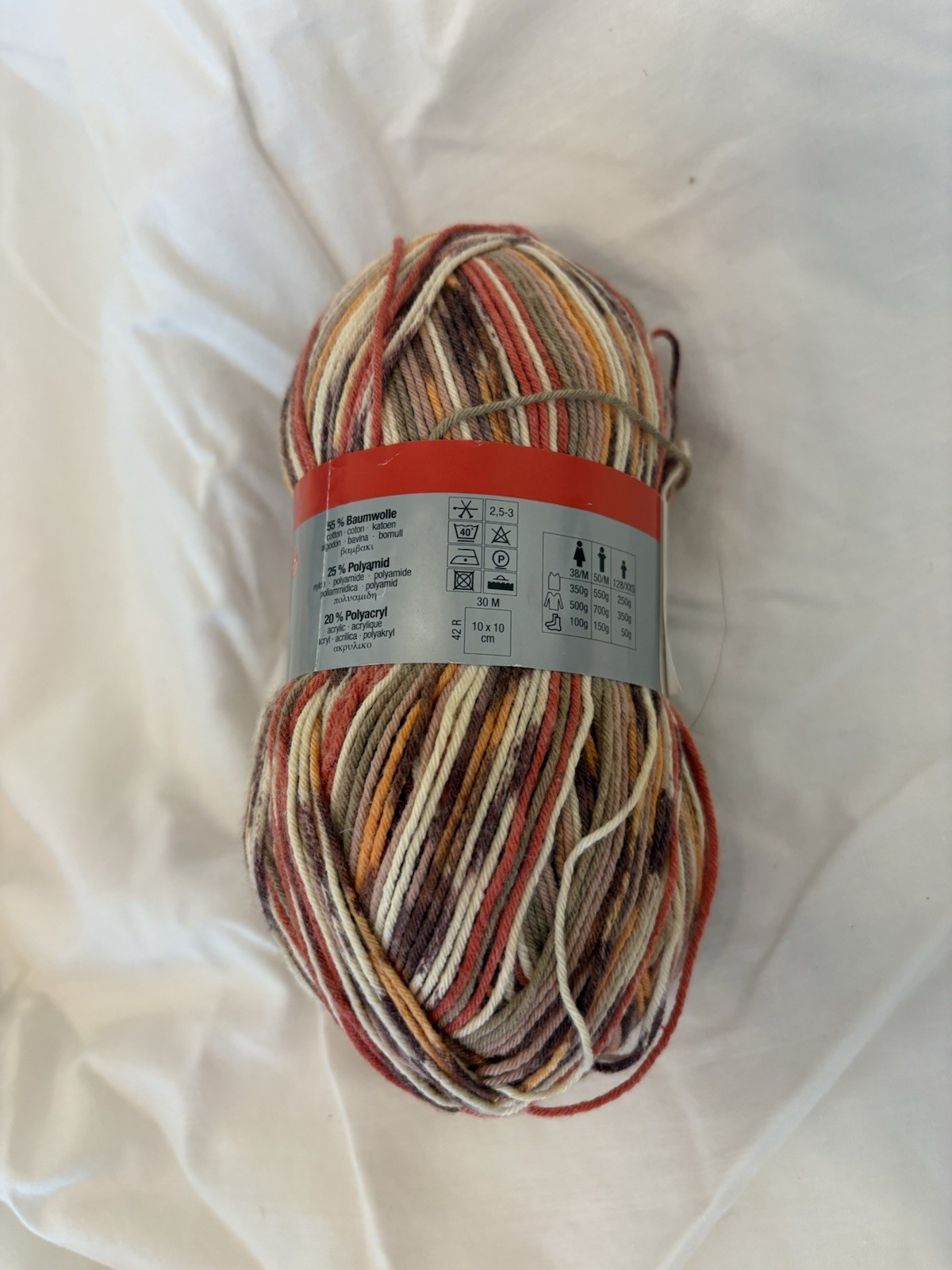 Schoeller+Stahl Sockina Cotton Sock Yarn Super Fine Multicolor Cotton Blend