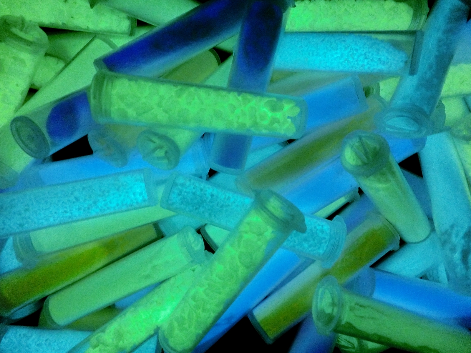 Glow-in-the-Dark Phosphorescent Pigment Powder, Strontium Aluminate, Small Vial