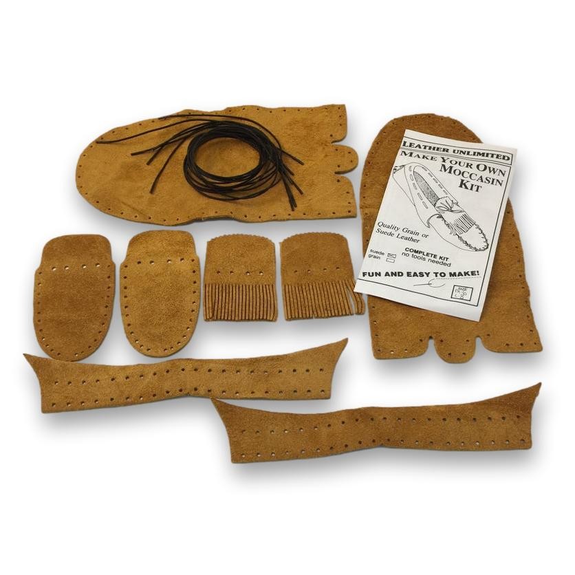 DIY Leather Moccasin Craft Kit – Make Your Own Moccasins