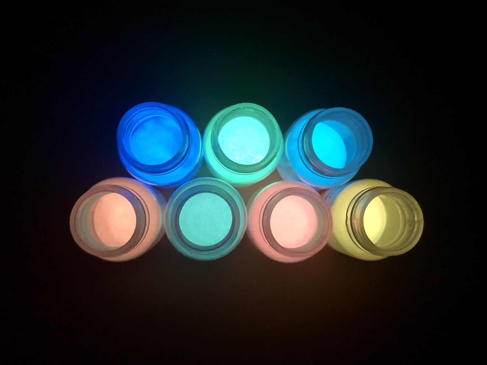 Color-Changing, Glow-in-the-Dark Powder, 10g, Neon (purple, blue, pink & more!)