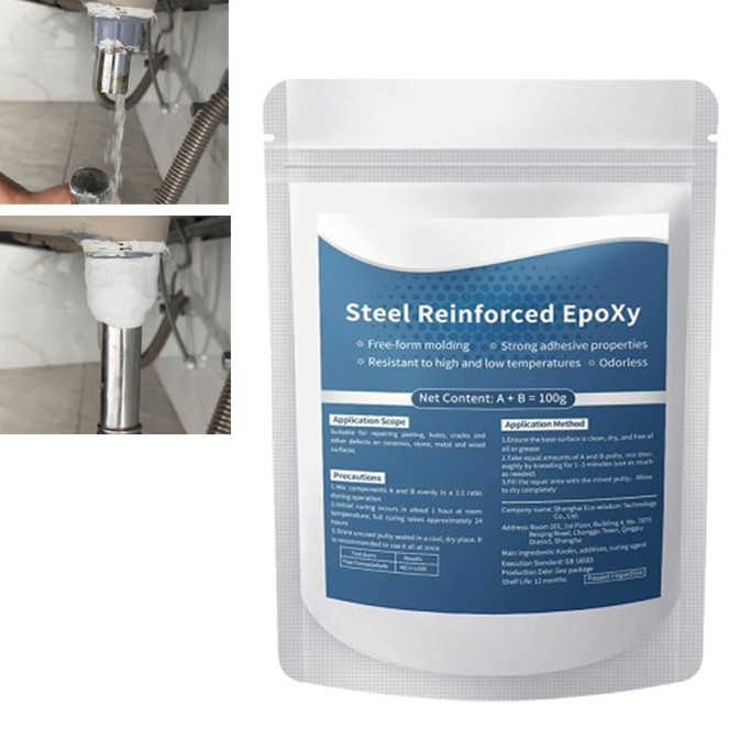 New Strong Clay Iron Adhesive, High-Strength Multi-Purpose Repair Clay 100G