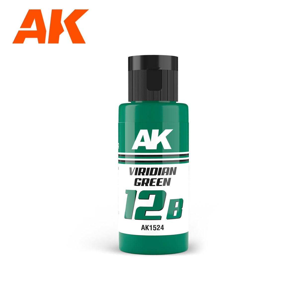 AK-Interactive: DUAL EXO Acrylic Paint – Viridian Green 12B (60ml) AKI 1524
