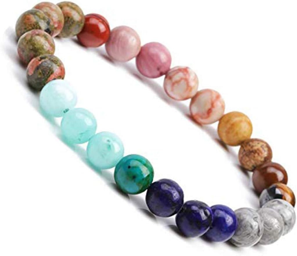 Multi-Color 100Pcs Natural Stone Beads Set – Sustainable DIY Jewelry Creation