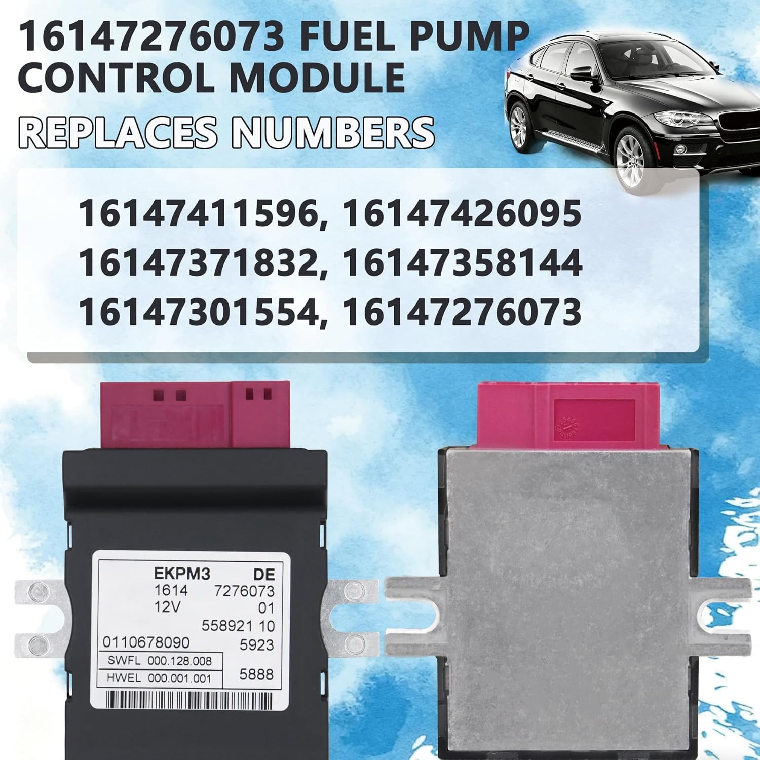 16147276073 Fuel Pump Control Module Unit Oil Control Computer Module fit for BM