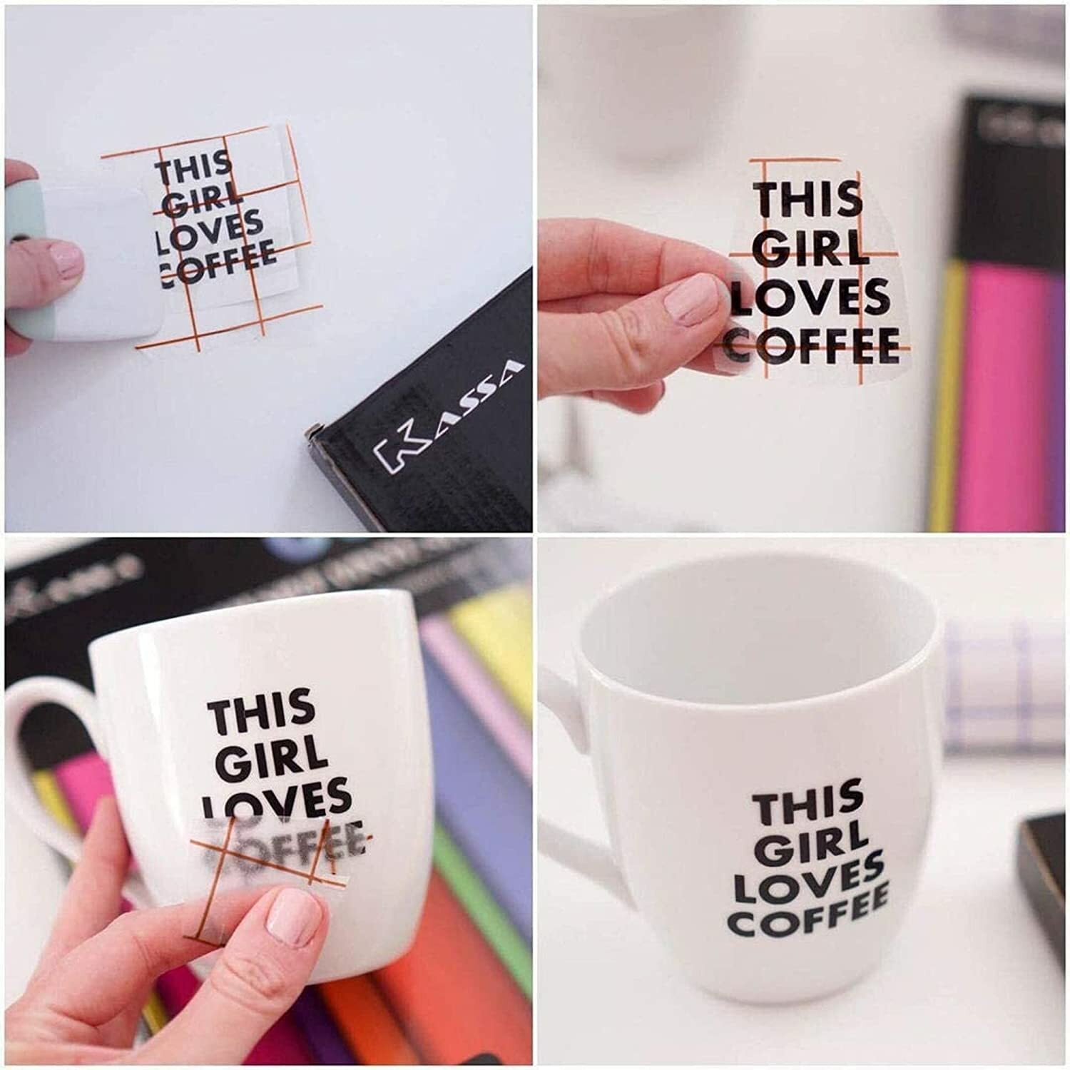 Vinyl Transfer Paper Tape Roll Craft Application Paper Transfer Paper for Cricut
