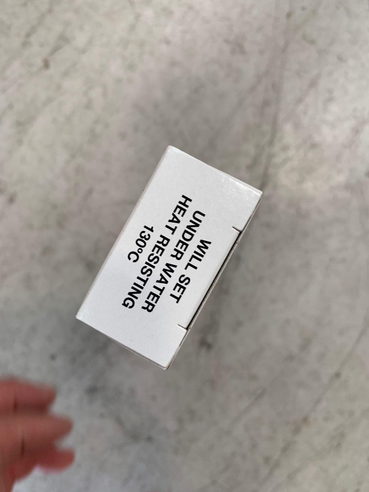 – White