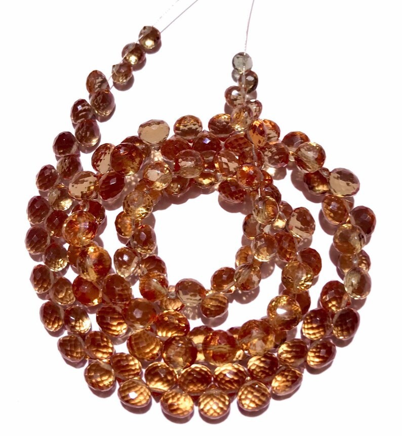Zultanite Colour Change Quartz Faceted Onion 8mm Sizegemstone bracelets womens