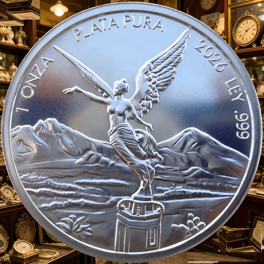 2026 Mexico SiIver Libertad 1 oz .999 Fine SiIver Bu