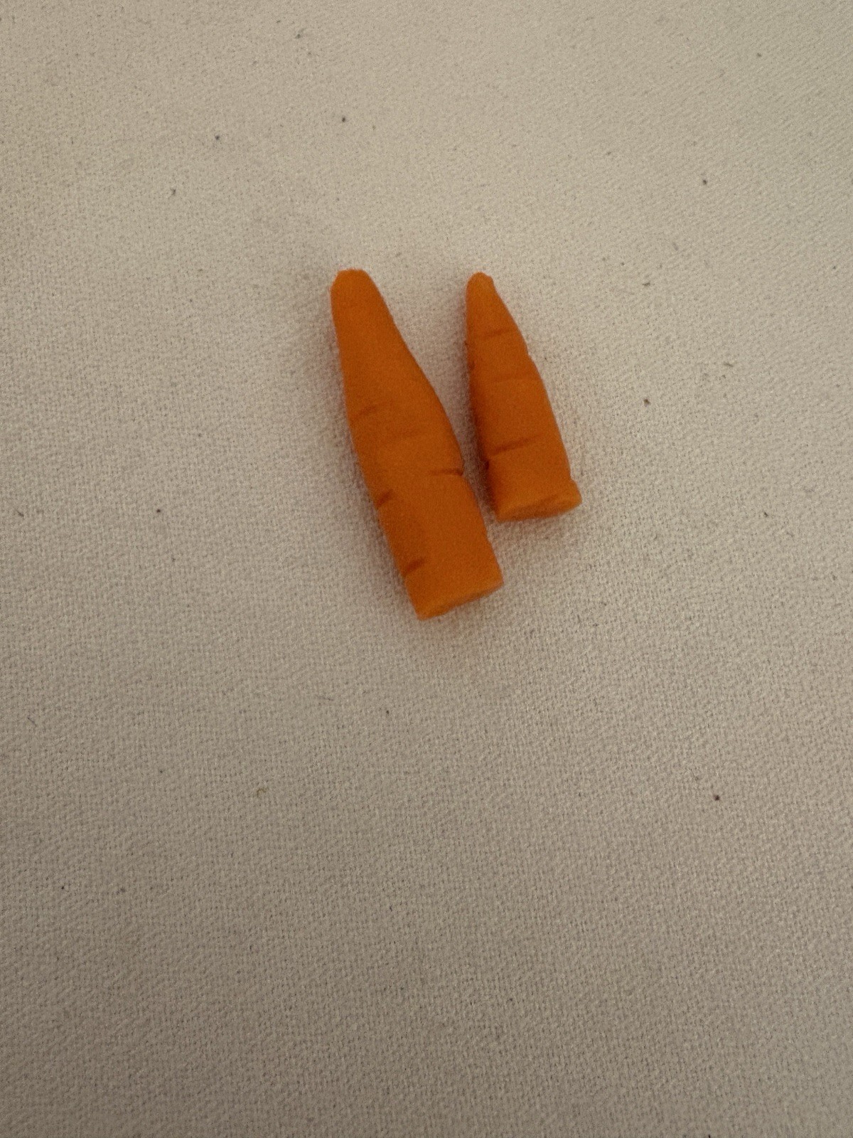 Lot 65 Mini Carrots Realistic Fake Carrot Vegetable Food Plastic Photos Decor