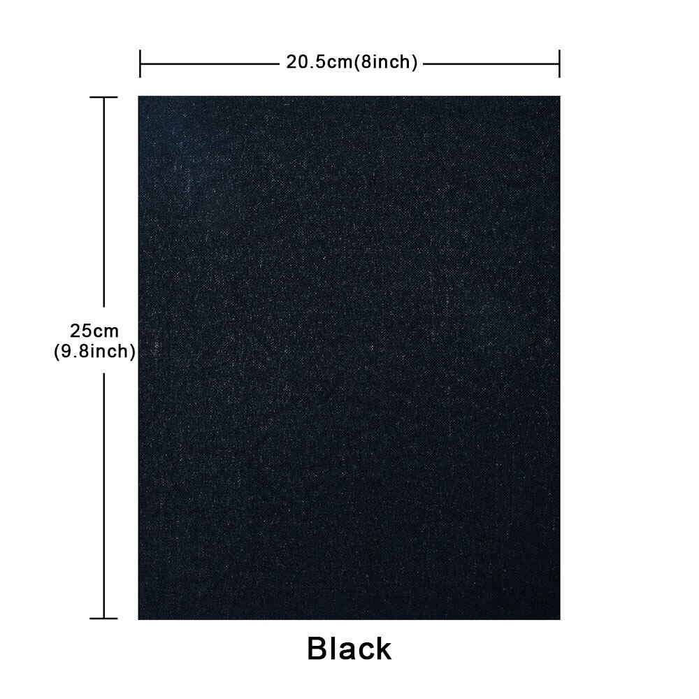 Linen 7 Colors Down Jacket Self-adhesive Rectangular Elbow Denim Patches Decor