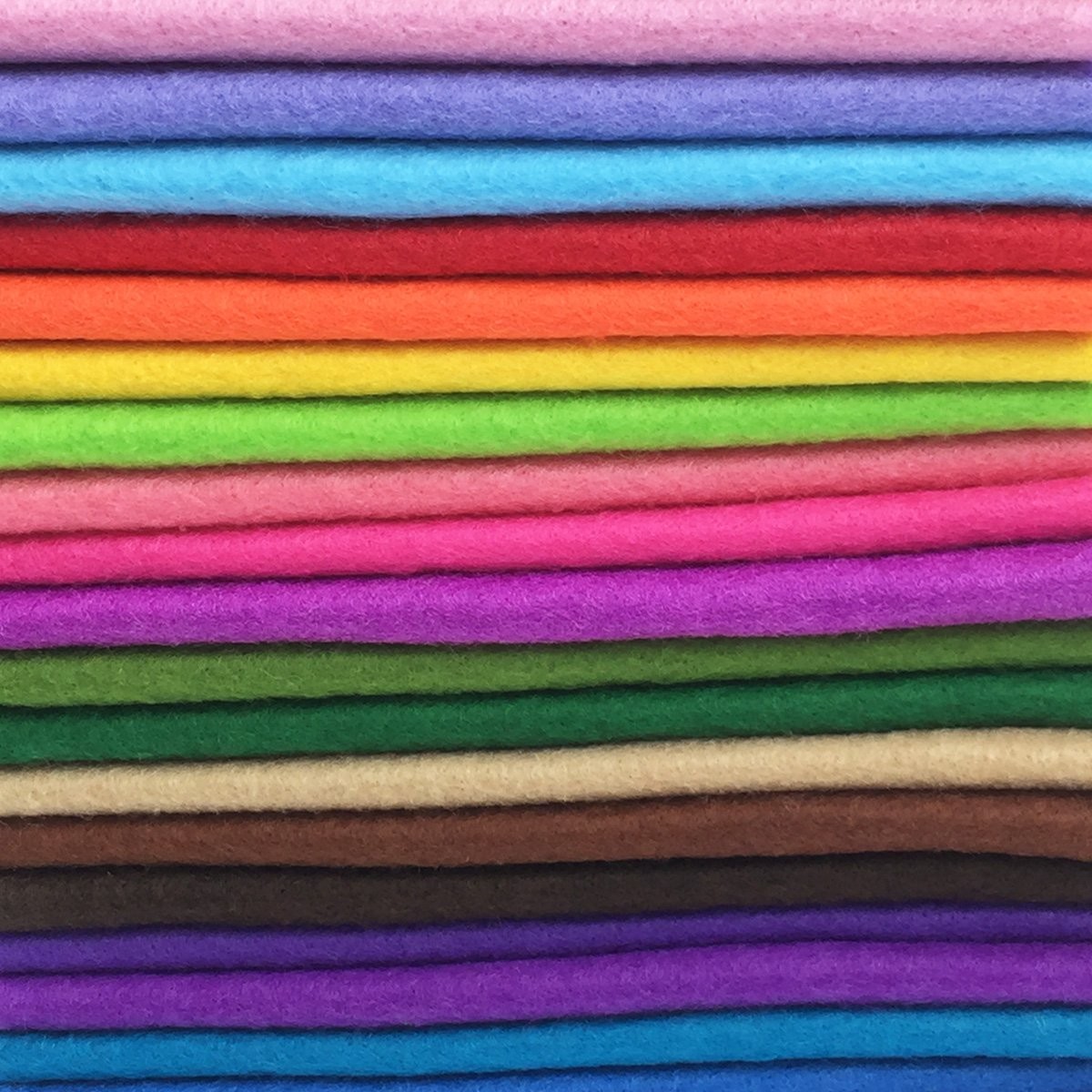 28pcs 12 x 8 inches (30cmx20cm) 1.4mm Thick Soft Felt Fabric Sheet Assorted C…