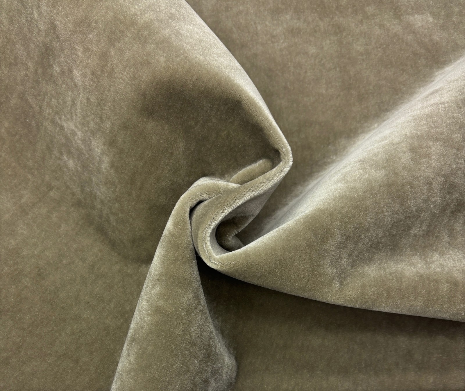 DESIGNER PLUSH MOHAIR SAND BEIGE VELVET WOOL MULTIPURPOSE FABRIC BY YARD 55″W