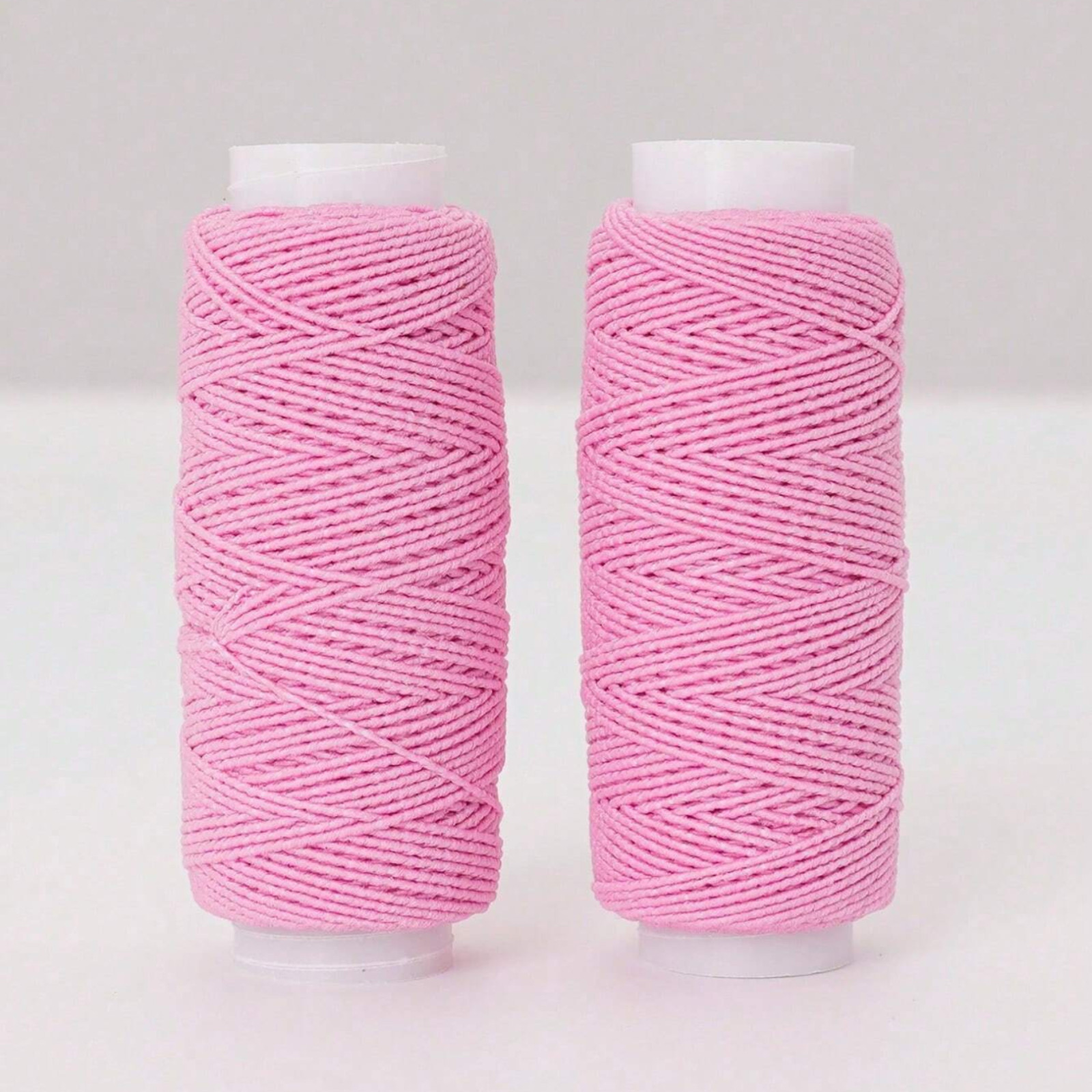 Elastic Sewing Thread 2 Rolls Ultra-Fine Sewing Stitching Cord for DIY Crafting