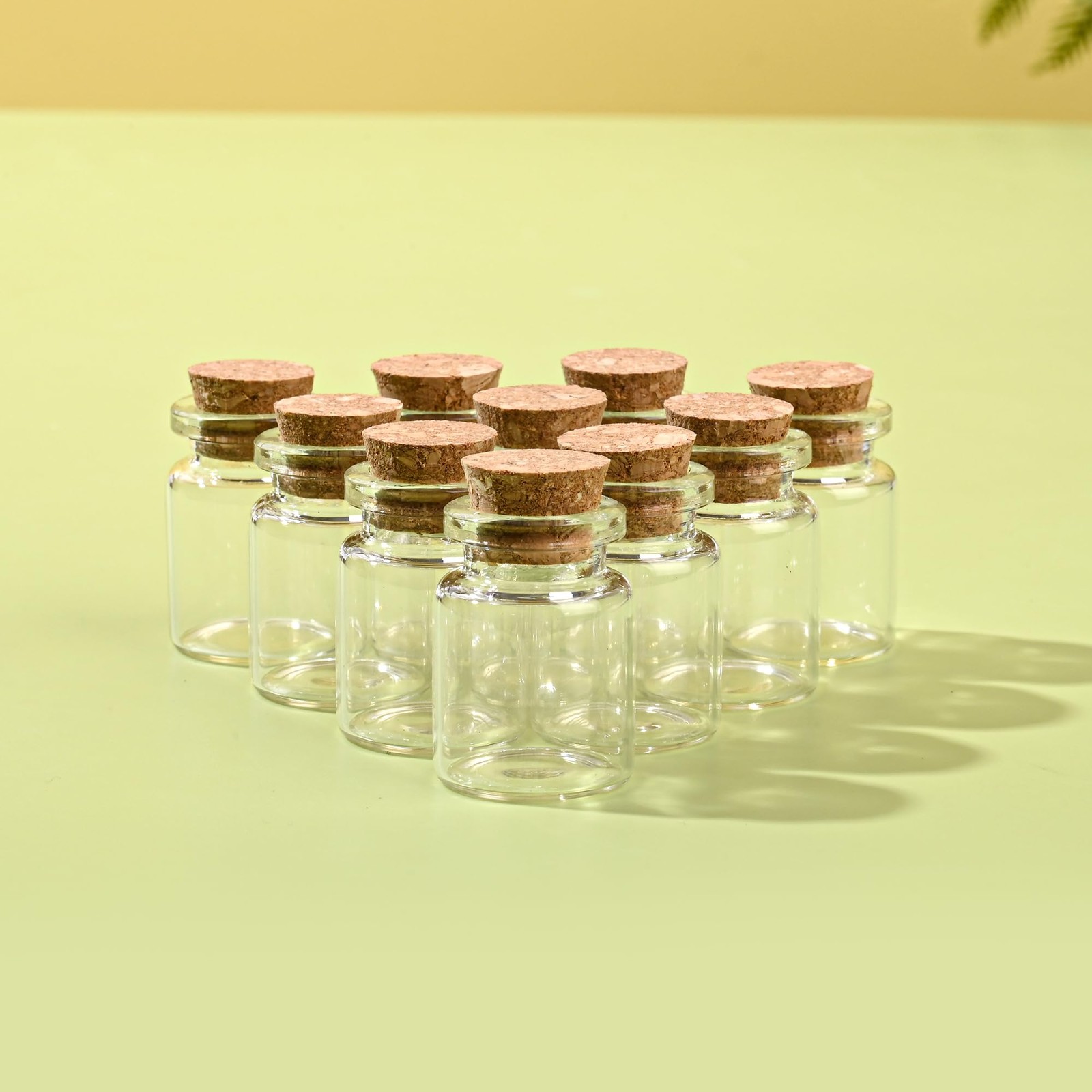 24 PACK 0.87″×1.18″ Small DIY Decoration Glass Jars,5ML 0.17OZ Glass Bottle w…