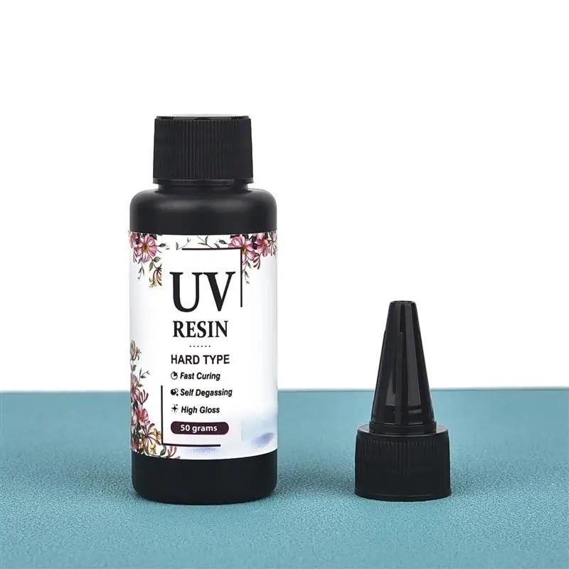 UV Resin Crystal Clear Hard Glue Ultraviolet Curing Epoxy For DIY Handmade